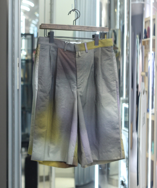 TACKED SHORTS　REV-26SS-TR07-GD