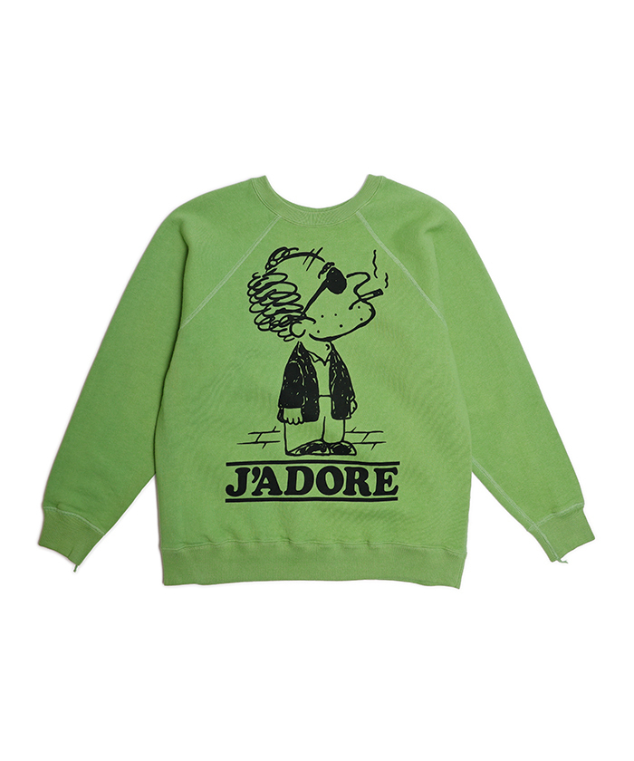 Jadore Godard' Print Sweat(M264Y023)｜HANKYU MEN'S / 阪急メンズ