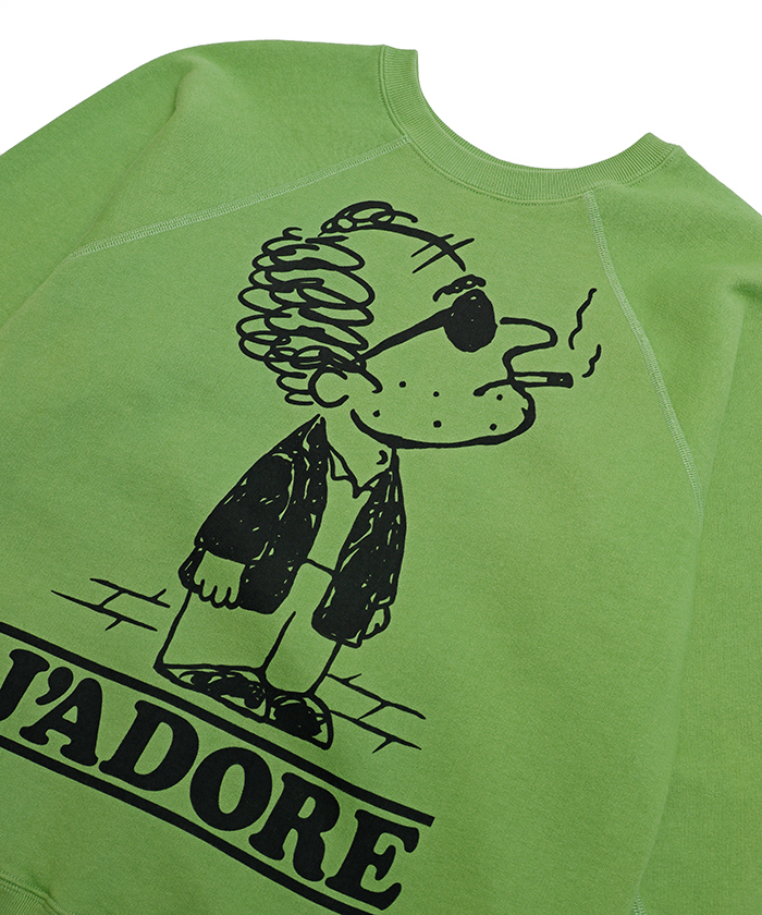 Jadore Godard' Print Sweat(M264Y023)｜HANKYU MEN'S / 阪急メンズ