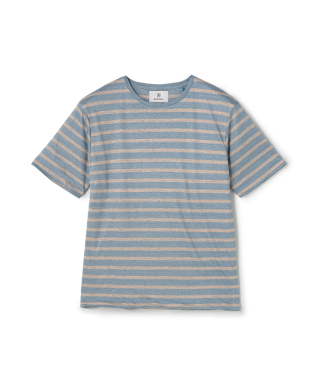 Vintage Linen Border Layered T-Shirts　R33-MUT004