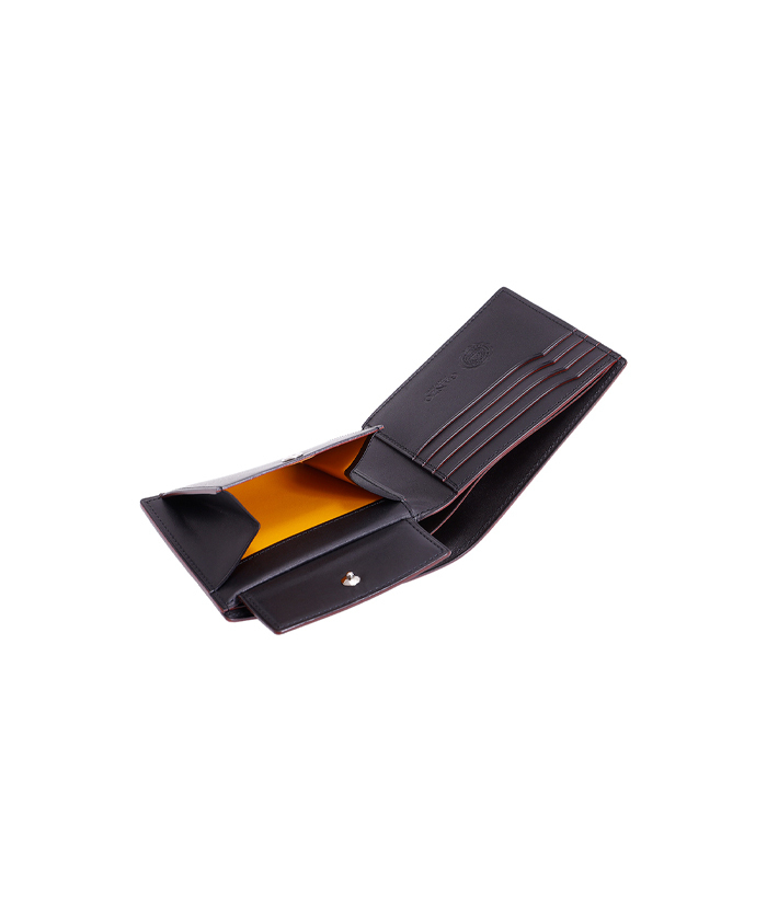 CORDOVAN R.C. 小銭入れ付き二つ折り財布 59152(M265X011)｜HANKYU