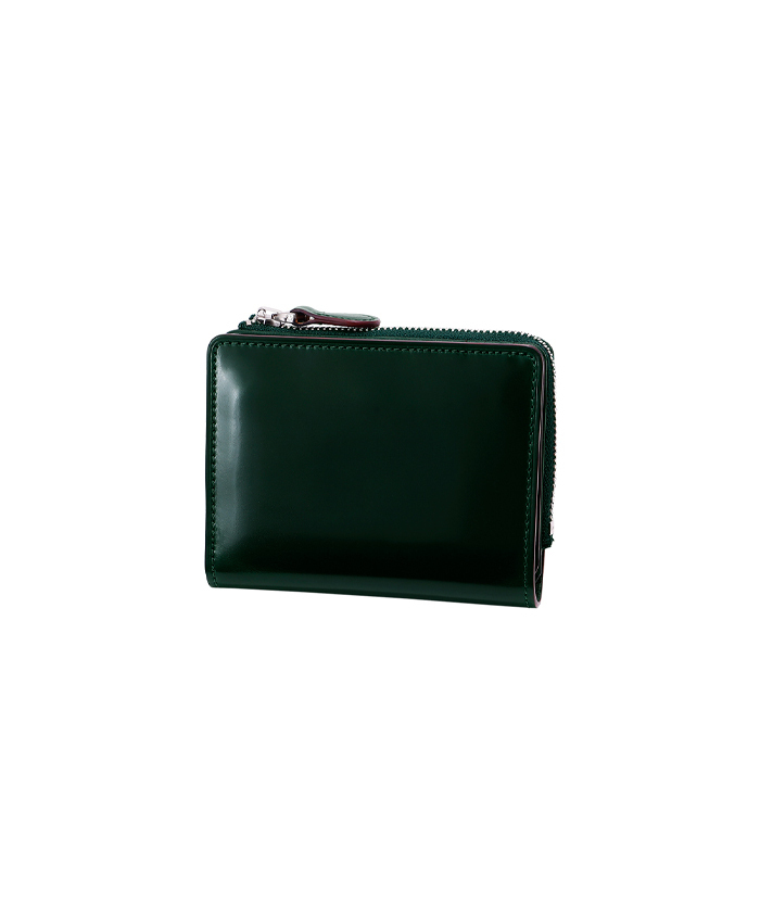 CORDOVAN R.C. Lファスナー二つ折り財布 59155(M265X014)｜HANKYU