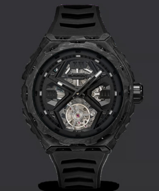 BLACKOUT WATCHES / XPE Tourbillon Ultra Black　BOXPETBLUBK