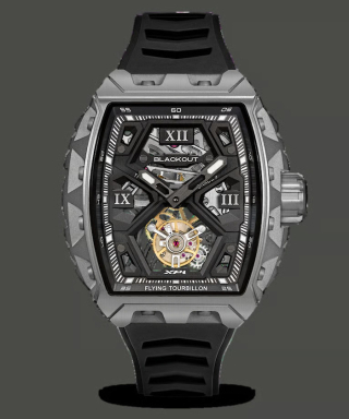 BLACKOUT WATCHES / XP1 Tourbillon Titanium Black　BOXP1TBTIBK