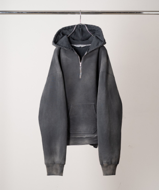 FLEECE-LINED SWEAT HOODIE　ANC-CT173