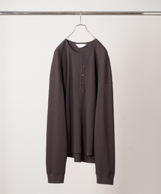 C/CA HENLEY LS T-SHIRT　ANC-CT187