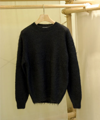 BRUSHED SUPER KID MOHAIR KNIT P/O　A26AP02KM