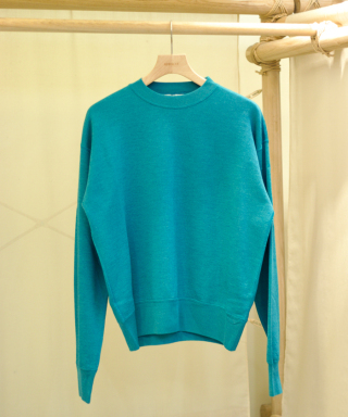 HIGH-TWIST COMPACT SWEAT P/O　A26AP02WU