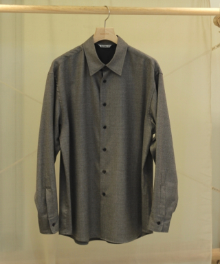 SUPER LIGHT WOOL SHIRT　A26AS02OS