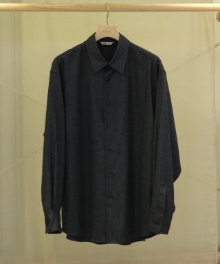 SUPER LIGHT WOOL SHIRT　A26AS02OS