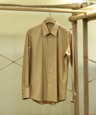 WASHED FINX TWILL SLIM SHIRT　A26AS03TN