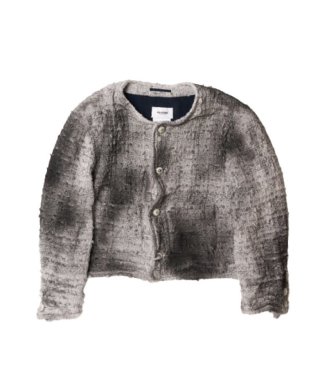 SMOG AIR STAINED TWEED JACKET　26AW04BL262