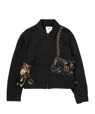 TROMPE L’OEIL EMBROIDERY DRIZZLER JACKET　26AW08BL264
