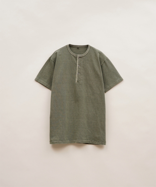 USMC T-SHIRT HENLEY NECK　80520021209