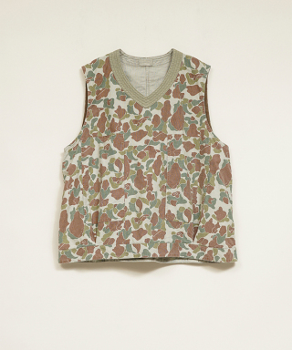 PULLOVER ARMY VEST CAMO　80520070206