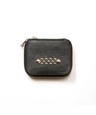 STUDS LEATHER ZIP MULTI WALLET　CL-26SS015LE
