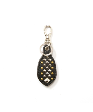 STUDS LEATHER RUGGED KEY RING　CL-26SS003LE EX