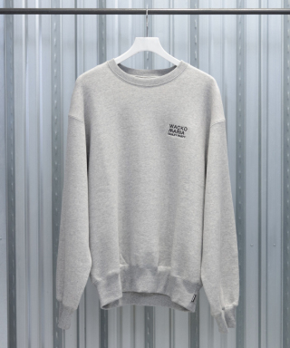 WASHED MIDDLE WEIGHT CREW NECK SWEAT SHIRT　26FW-WMC-SS09