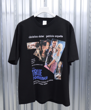 TRUE ROMANCE / WASHED HEAVY WEIGHT CREW NECK T-SHIRT ( TYPE-1 )　TR-WM-WT01