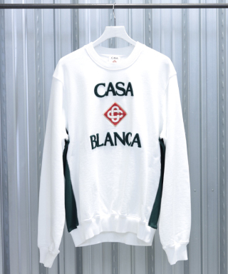 BOUCLE EMBROIDERED CLASSIC SWEATSHIRT　M-PF26-JTP-293-03