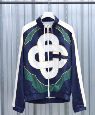 CC APPLIQUE COLOURBLOCK WINDBREAKER JACKET　M-PF26-JK-512-01