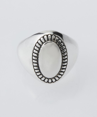 Oval Mirror Ring　XOR018