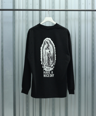 WASHED HEAVY WEIGHT CREW NECK LONG SLEEVE T-SHIRT ( TYPE-1 )　26FWE-WMT-LT01