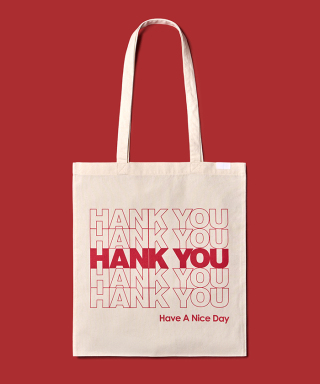 【byeA. × HANKYU UMEDA】 HANK YOU TOTE