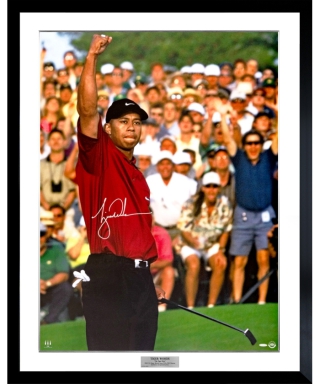 リクエスト】タイガー・ウッズ直筆サイン入りフォト“2000PGA