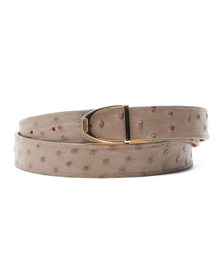 Stirrup Buckle Reversible Belt