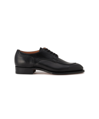 Algonquin Split Toe Blucher Oxford Black Calf　31451