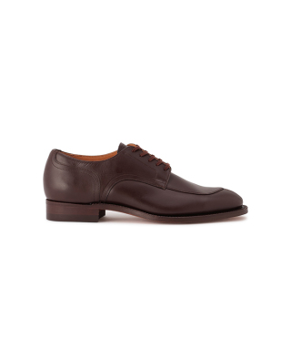 Algonquin Split Toe Blucher Oxford Brown Calf　31421