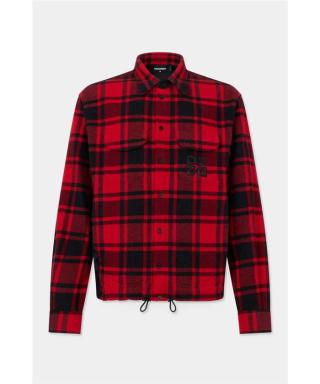 Hybrid Drawstring Overshirt　S74DM1062_D35201