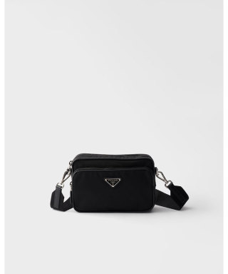 Re-Nylon xサフィアーノレザー ショルダーバッグ　2VH170_2DMH_F0002_V_XOO