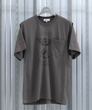 ANGEL DIAGRAM POCKET T-SHIRT　M26H9CS001