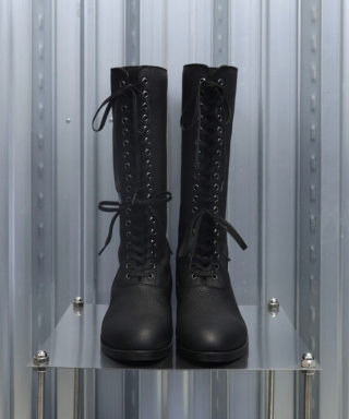 18 HOLE BACK ZIP BOOTS　M26H9OJ013