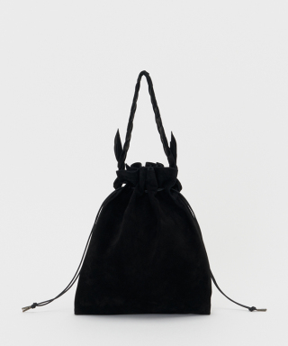 woven sac suede
