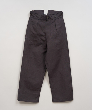 WIDE FRENCH WORK PANT HEMP　80530050008