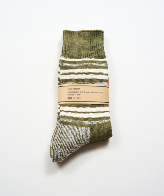 PANEL BORDER SOCKS　80530069003