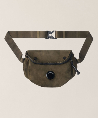 NYLON B LENS WAIST BAG　21CMAC117A-005269G