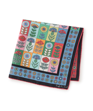 Alpine flower tiles-frame　AL83