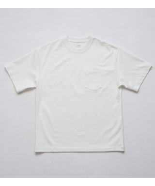 スビンゴールド度詰吊り編みTシャツ　U-001