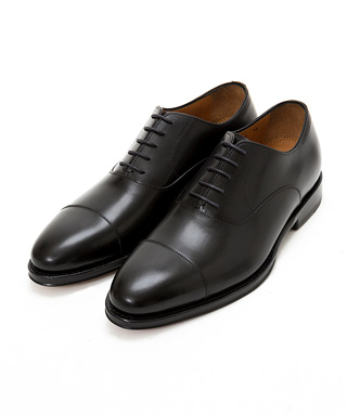 ストレートチップレザーソール　98317 BLACK