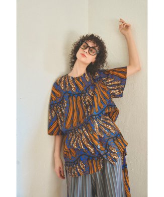 Africa collarless half sleeve shirt (MAF2-11U001)