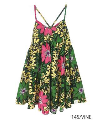 Africa camisole mini dress (MAF2-26L001)