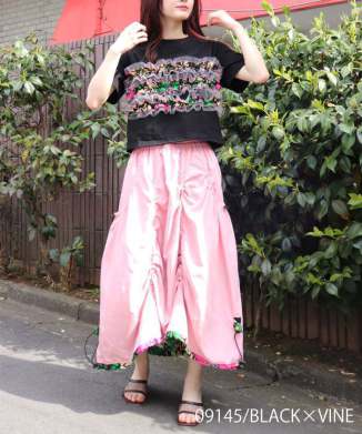 AFRICAビスチェセット風Tシャツ (MAE2-17L003)