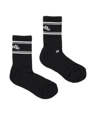 Arc Logo Crew Socks (EA-SC-BLK-0013)