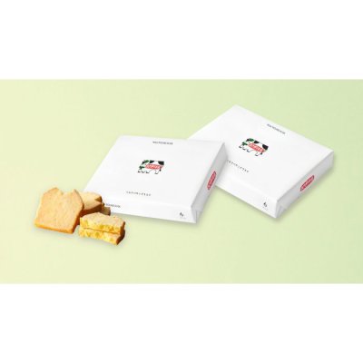 ミルクパウンドラスク 6P（2個セット） (EC0027)