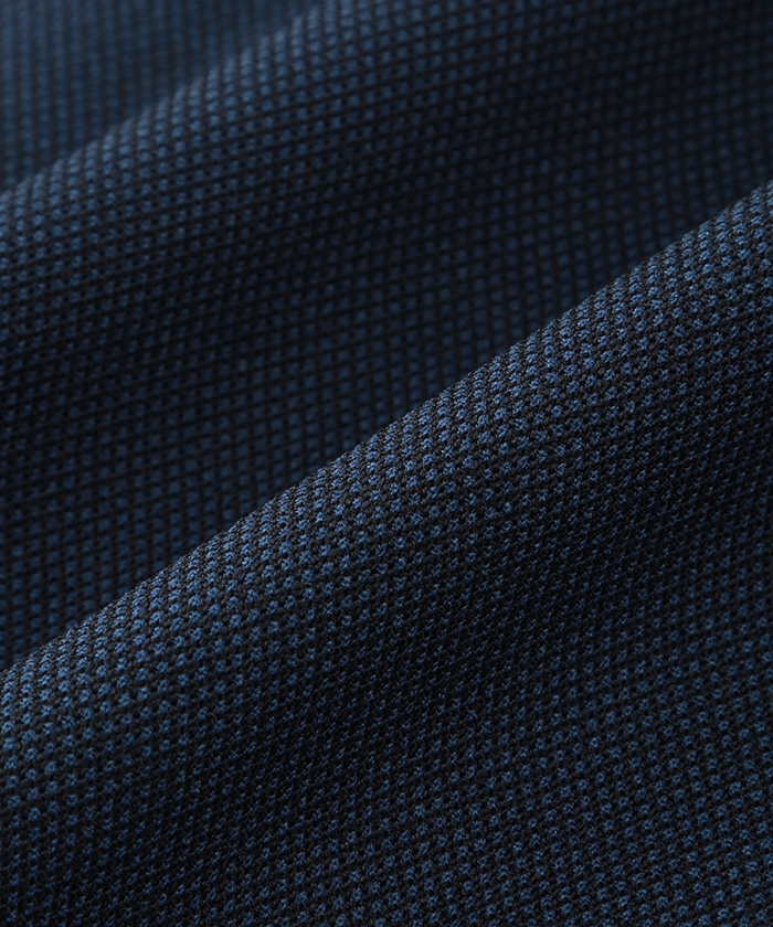 無地感覚で着られる織柄はビジネスシーンで活躍　1653251-F