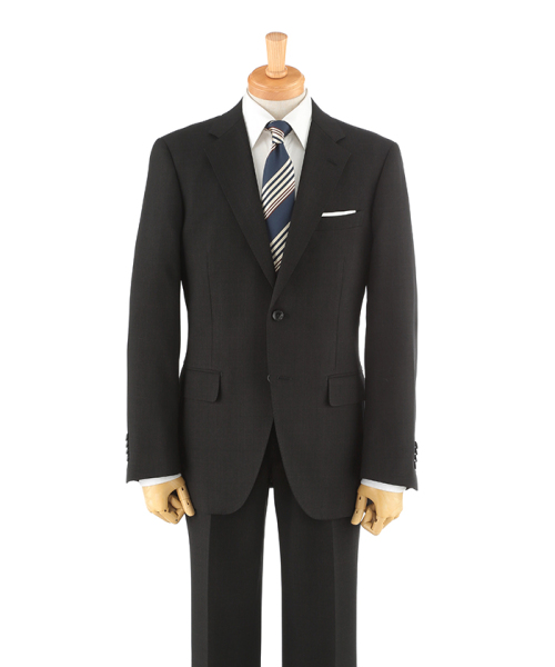 知的な印象のブラックチェック柄　1135051-A